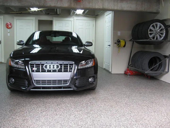 Chip Flake Garage Floor Coating